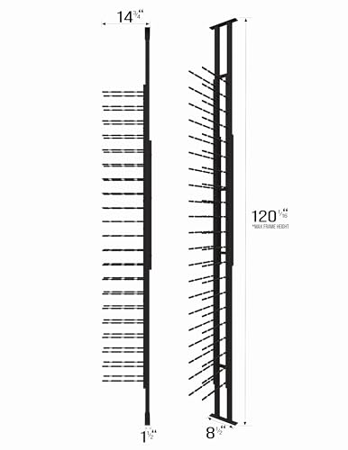 Ultra Wine Racks Floor (1 Side Triple Deep)