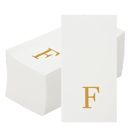 Luxenap 15.8 X 7.9 Inch Linen (Gold / 50 Count / F)