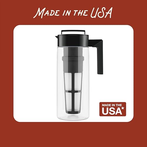 Flash Chill Iced Tea Maker (Raspberry / 2 Quart)