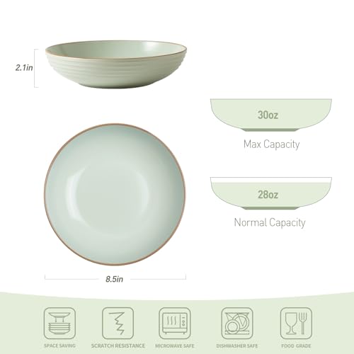 Jupiter Pasta Bowls (Light Green / Jupiter)