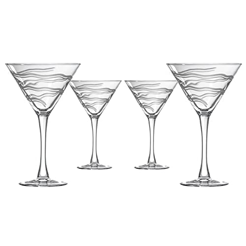 Good Vibrations Martini Glass (4 Count)