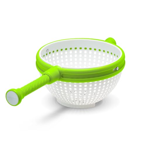 Spina 2-in-1 Collapsible Salad Spinner & Colander