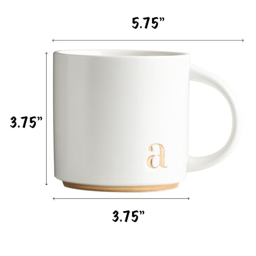 Ceramic Coffee Mug (gold-a)