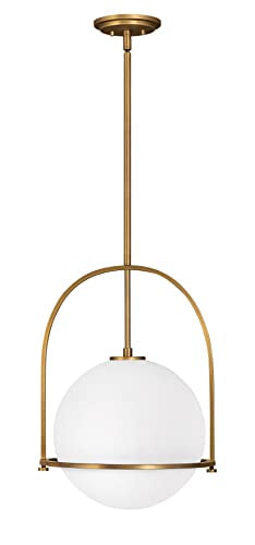Somerset Medium Adjustable Pendant Light (Heritage Brass / Large)