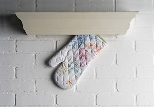 Maison d'Hermine Oven Gloves 100% Cotton Oven Mitt (102 - Paradise Island / 7.5" x 13" (Oven Mitt))