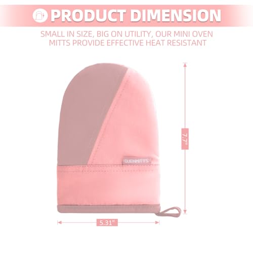 Mini Oven Mitts (Pink)