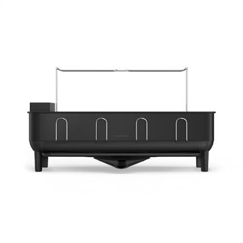 Steel Frame Dishrack (Matte Black / Full-Size (20'' X 22.3'' X 11.5''))