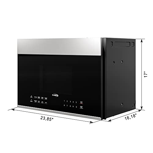 1.3 cu. ft. 24 inch Over The Range Stainless Steel Microwave