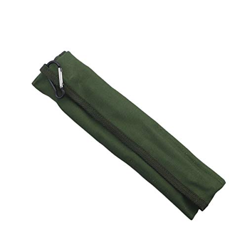 Reusable Travel Utensils (Green Pouch / Black)