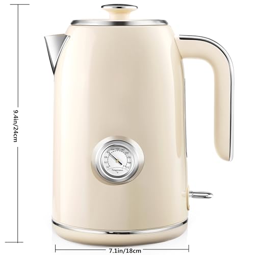 Electric Kettle (Beige)