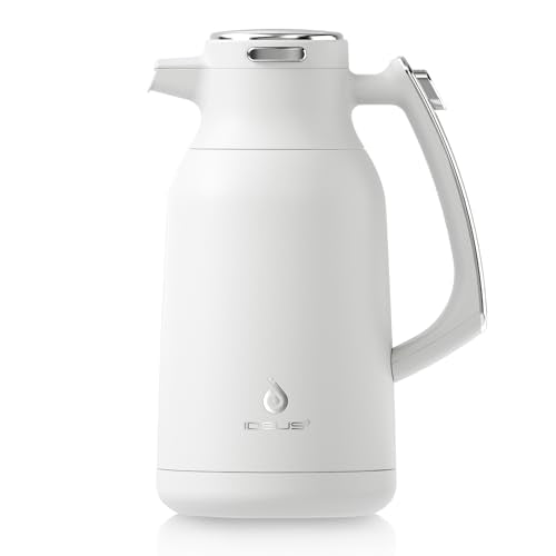 Thermal Coffee Carafe 68oz (White / 68 Ounces)