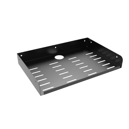 Metal Floating Wall Mounted Shelf Bracket for AV (12 inches Width)