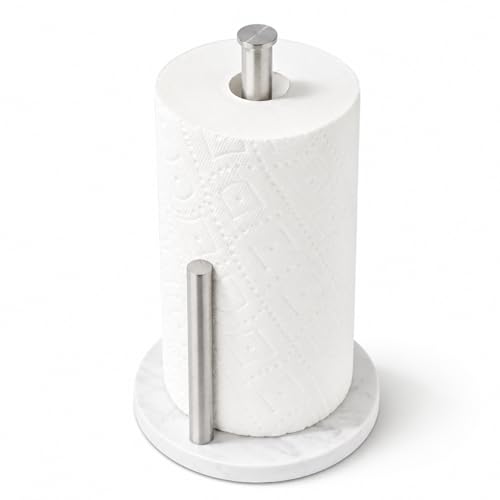 Brushed Nickel Paper Towel Holder for Kitchen Countertop