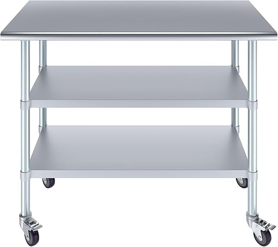 48x24 Heavy Duty Work Table (48" Long x 24" Deep)