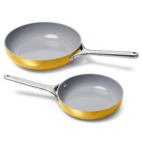 Non-Stick 2-pc Fry Pan Set (Marigold / 2-pc Set)