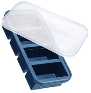 1 Cup Silicone Mold for Food with Lid (Blueberry / 1-Pack)