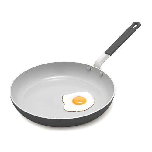 x Bobby Flay 12" Diamond Ceramic Nonstick Frying Pan (12" Frying Pan Skillet / Graphite)