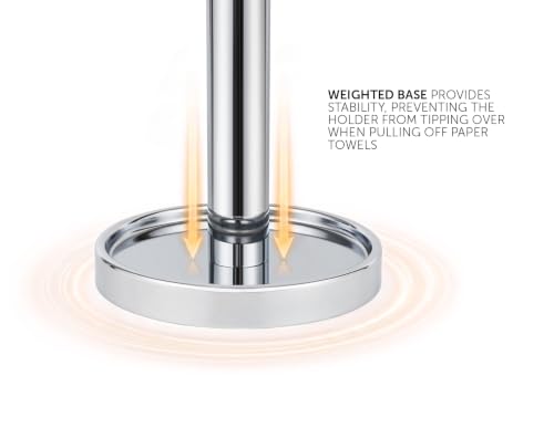 Countertop Paper Towel Holder (Chrome)