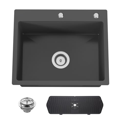 Black Kitchen And Bar Sink (22x18 Black)