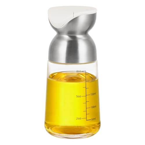 Oil Dispenser for Kitchen 9 Ounce Salad Dressing Container (clear 9 oz)