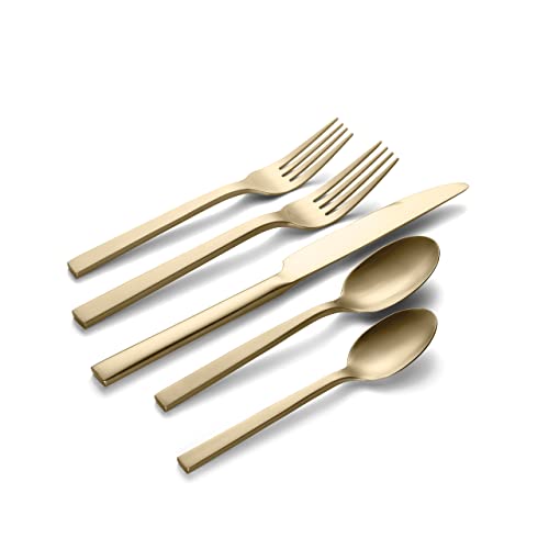 Chef's Table Champagne 20 (20 Piece / 20-Piece Flatware Set, Champagne)