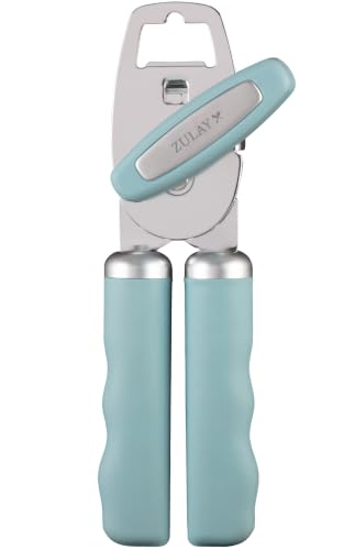 Manual Can Opener Heavy Duty Patented Stainless Steel (Mint / Comfy Grip)