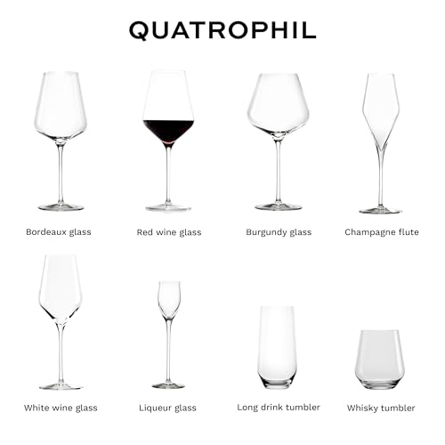 Quatrophil Red Wine Glasses Crystal (2 Pieces (1 Pack))