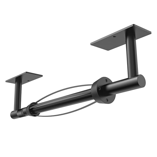 Paper Towel Holder Under Cabinet (Matte Black / One Hand Tear - Rectangle)