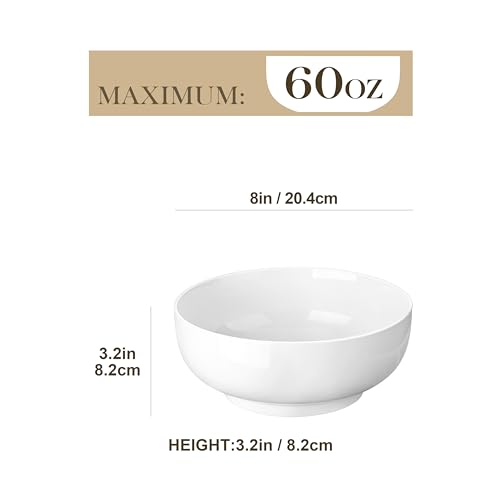 Large Serving Bowls (Ivory White / 60 OZ (Set of 2))