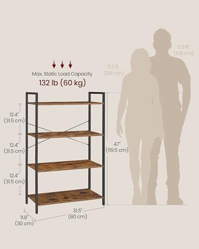 4 Tier Bookshelf