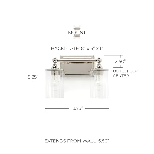 Capital Lighting 120721PN (2-Light / Silver)