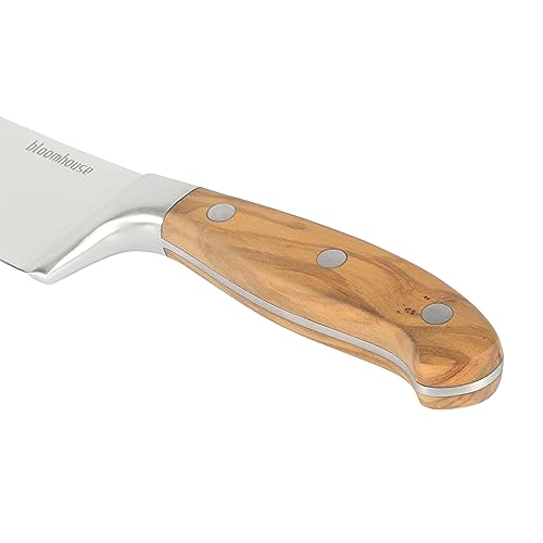Chef's Knive German Stainless Steel Knive (Italian Olive Wood)