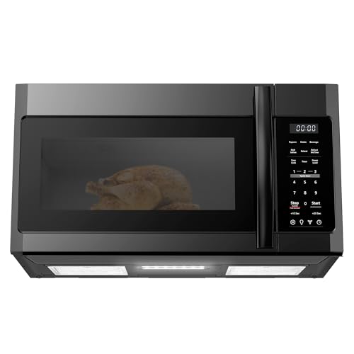 Over the Range Microwave Oven (1.7 Cu.Ft Black)