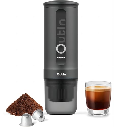 Nano Portable Electric Espresso Machine (Space Gray)