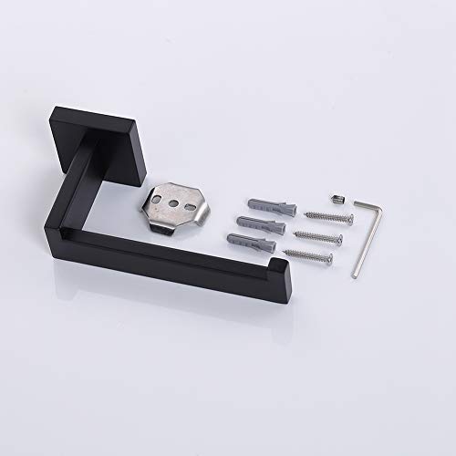 Toilet Paper Holder Matte Black