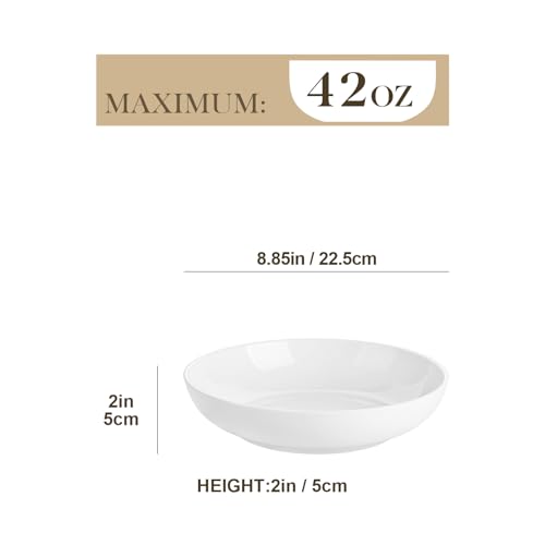 8.85" Large Pasta Bowls (6 Count)