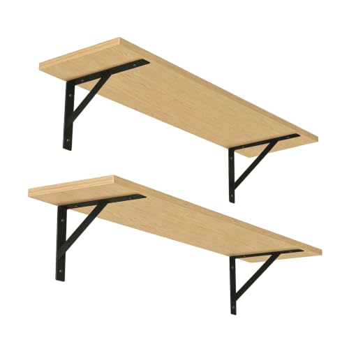 Long Wall Shelves (Natural / 31.5 Inch)