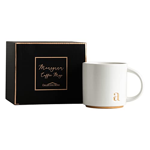 Ceramic Coffee Mug (gold-a)