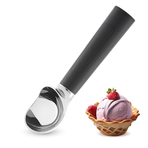 Heated Ice Cream Scoop Rechargeable (Black / 2 oz)