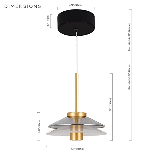 Lighting Verona VAP2311BL 7" 1