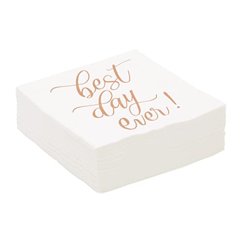 50 Pack Best Day Ever Napkins (50 Pack)