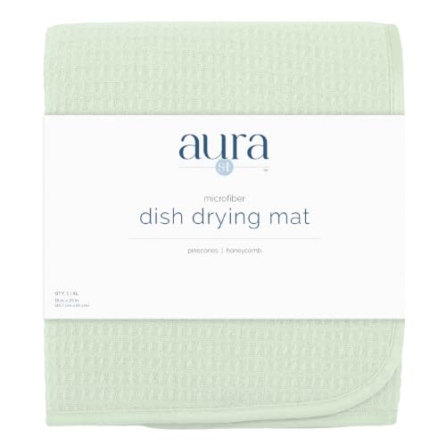 Dish Drying Mat (Mint Green / 18" x 24")