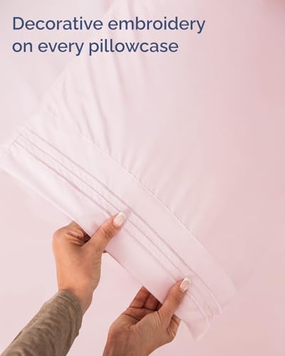 Twin Size 3 Piece Sheet Set (30 - Lavender Pink / Twin)