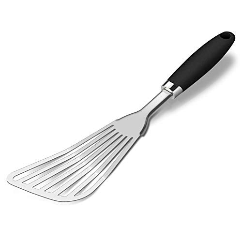 304 Stainless Steel Fish Spatula (Black-Fish Spatula)