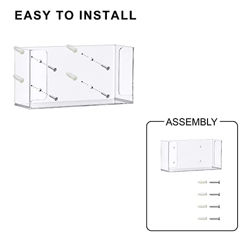 Abby Acrylic Glove Box Organizer