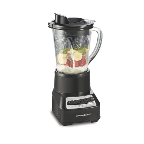 Wave Crusher Blender for Smoothies With 40 Oz Glass Jar (Black / 40oz / Blender)