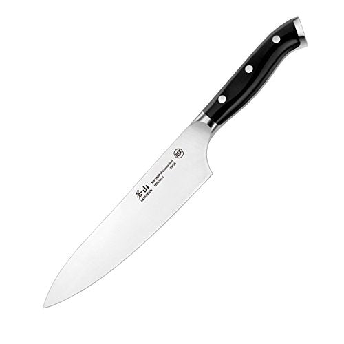 D Series 59120 German Steel Forged Chef's Knife (8" / Black)