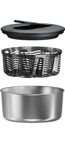Swift Dry Stainless Steel Salad Spinner (New Stainless Steel Swift Dry / Small)