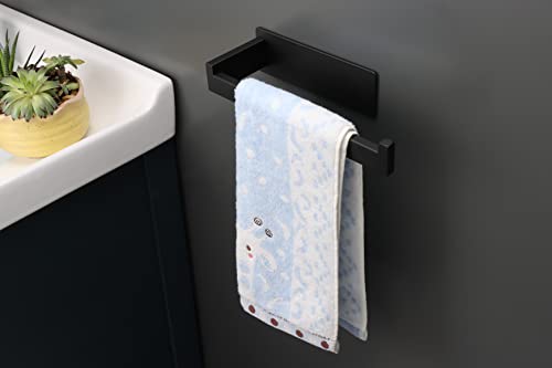 Hand Towel Holder (1 Pack 9 In / Matte Black)