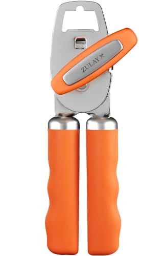 Heavy Duty Stainless Steel Can Opener Manual with Bottle Opener
